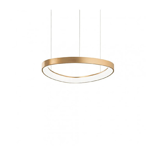 Ideal Lux Suspension LED intégré Gemini 1 ampoule Métal,plastique Laiton