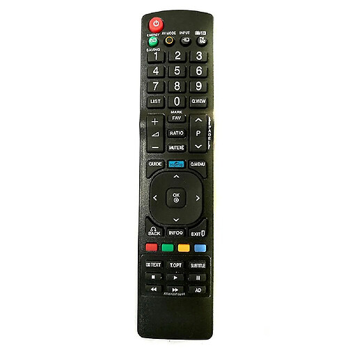 Universal Remplacement AKB72915244 pour LG Electronics - Télécommande TV Zenith 32LV2530