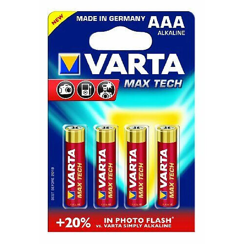 Varta 4703101404 MAX TECH Micro (4-er Blister R3)