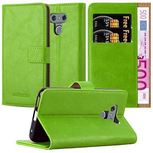 Cadorabo Coque LG G6 Etui en Vert