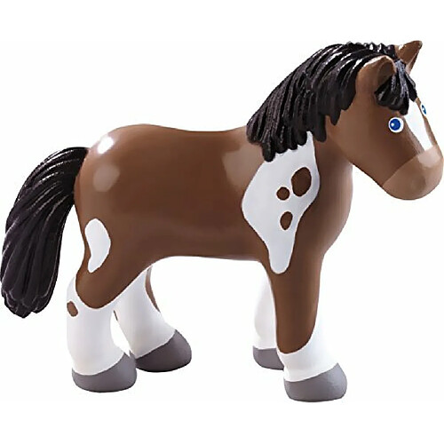 HABA Little Friends Tara A Figurine de cheval articulAe Apaloosa de 11,4 cm