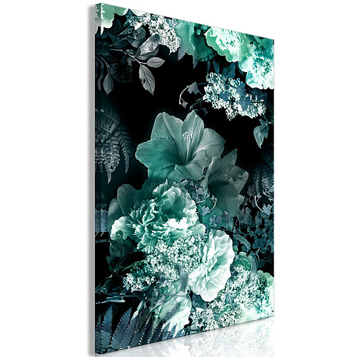 Artgeist Tableau - Emerald Garden (1 Part) Vertical 40x60 cm