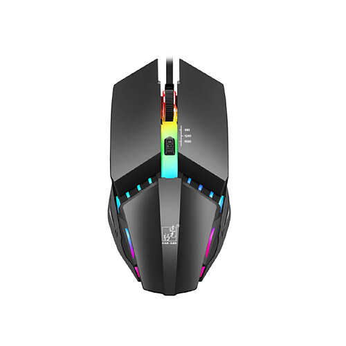 YP Select Gaming USB Wired Mouse Souris d'ordinateur Souris de jeu lumineuse colorée Souris d'ordinateur