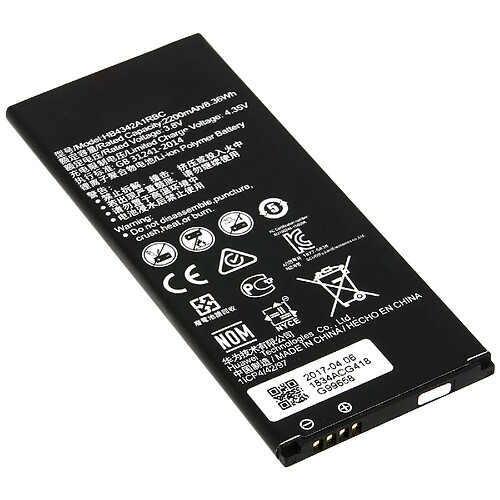 Avizar Batterie Huawei Y5 2, 100% compatible - Huawei HB4342A1RBC