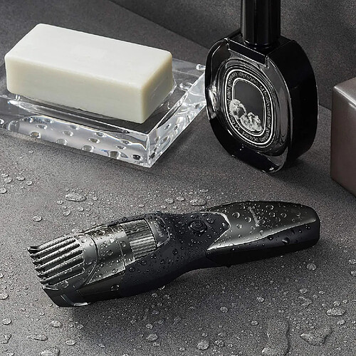 Panasonic tondeuse électrique à barbe pour homme rechargeable étanche gris noir