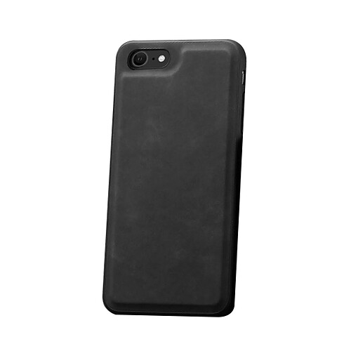 PHONECARE Coque MagneticLeather pour Apple iPhone SE 2020 - Noir