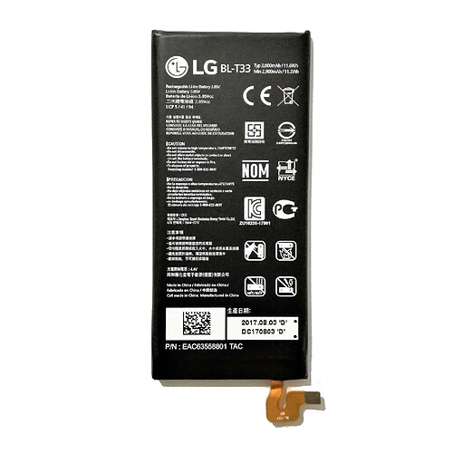 batterie pile original Lg BL-T33 3000mAh recharge lithium pour Lg Q6 M700N