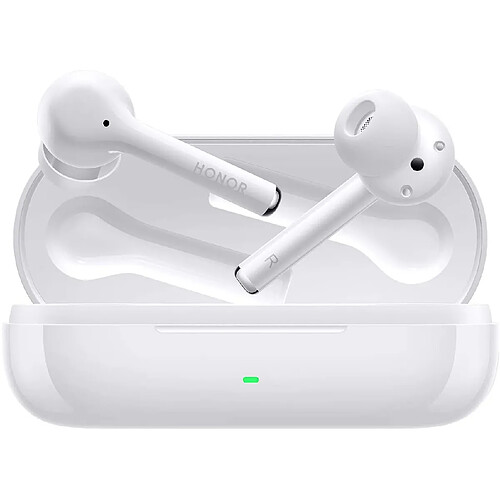 HONOR Magic Earbuds-Écouteurs Bluetooth 5.0, Active Noise Cancelling Technology, Intra-Auriculaires sans Fil Real avec, Stéréo Tactile(Blanc)