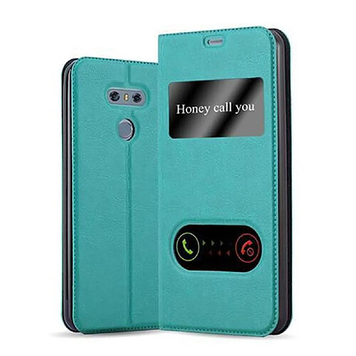 Cadorabo Coque LG G6 Etui en Turquoise