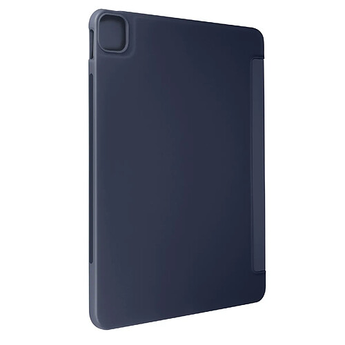 Avizar Étui pour iPad Air 13 2024 Clapet Pliable Support Multipostions Bleu Roi