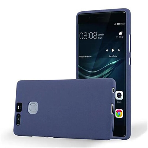 Cadorabo Coque Huawei P9 Etui en Bleu