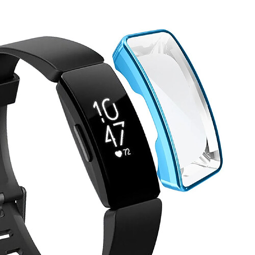 Coque en TPU souple bleu pour votre Fitbit Inspire/Inspire HR