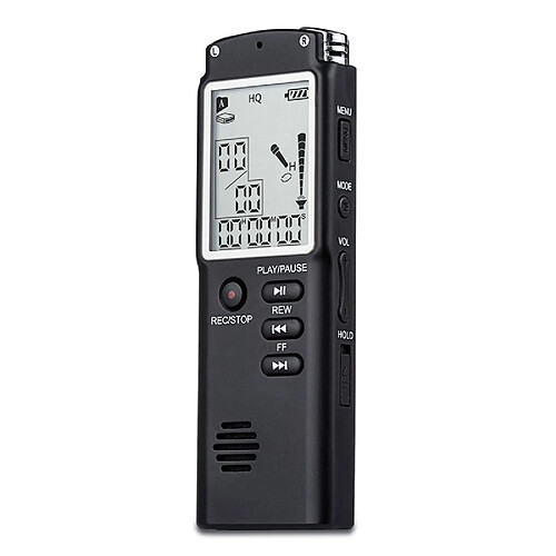 Universal Magnétophone USB dictaphone professionnel magnétophone audio numérique avec microphone intégré VAR/VOR