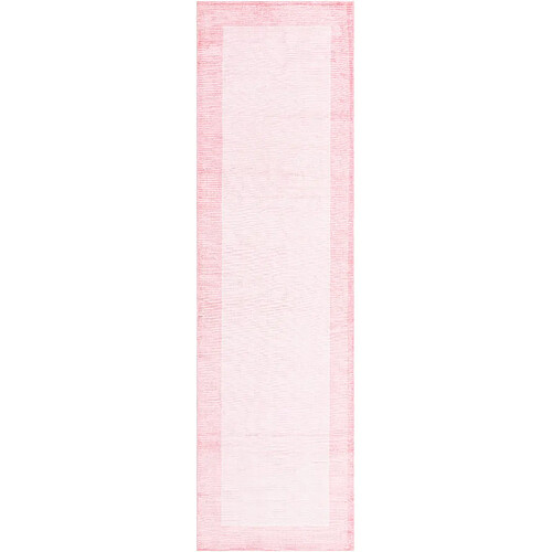 Vidal Tapis de couloir en laine 292x81 rose Darya