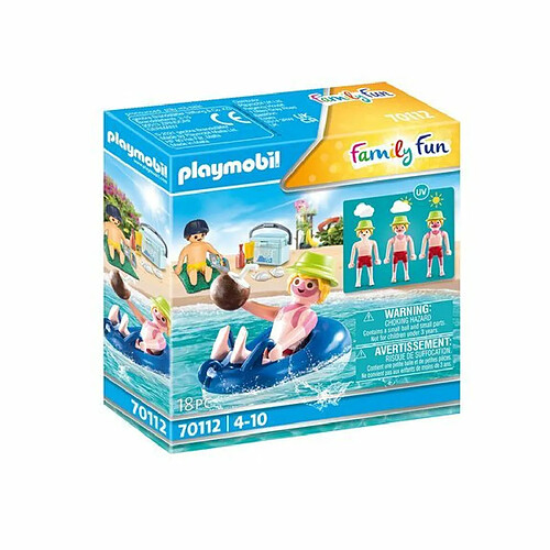 Playmobil® Family Fun Vacancier avec coups de soleil et bouée