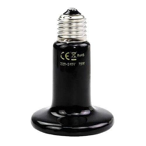 Ampoule De Lampe Chauffante E27 Reptile 25-200W Chauffage Céramique 150W