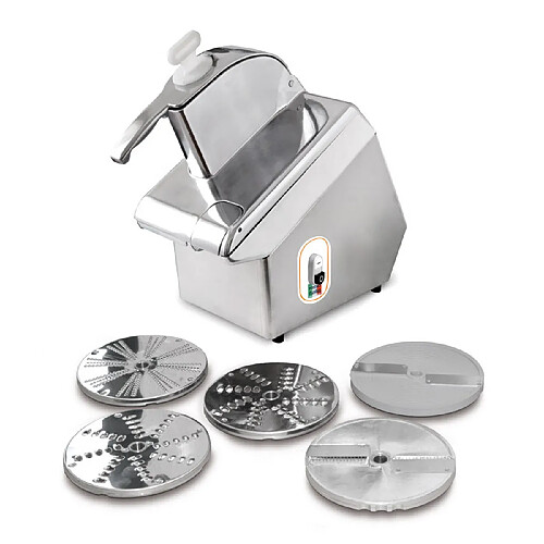 Coupe Légumes Professionnel TITANIUM avec Kit 5 Disques - Resto Italia