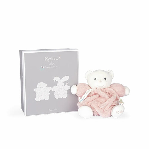 Doudou Patapouf ourson rose 18 cm - Kaloo