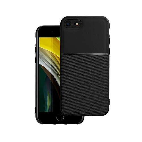 Funda Silicona Forcell Apple iPhone 7/8/SE 2020/SE 2022 Noble Negra