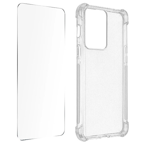 Avizar Pack Protection OnePlus Nord 2T Coque Renforcée + Verre Trempé Transparent