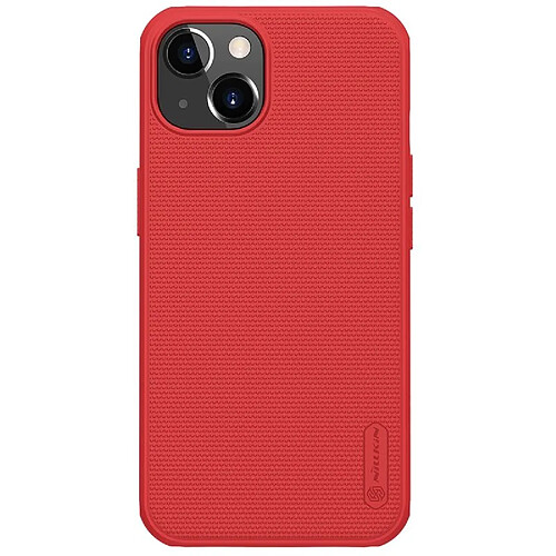 Alive Records Nillkin Super Frosted Shield Pro - Coque pour Apple iPhone 13 (Rouge)