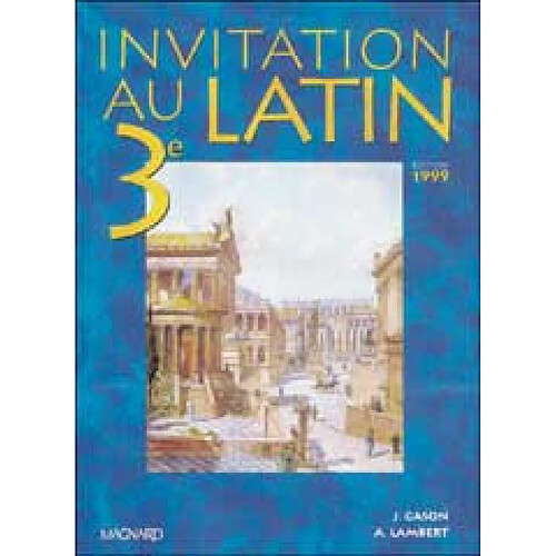 Invitation au latin, 3e · Occasion