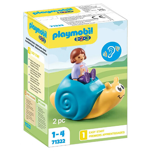 Playmobil® 71322 Enfant avec escargot à bascule 1.2.3