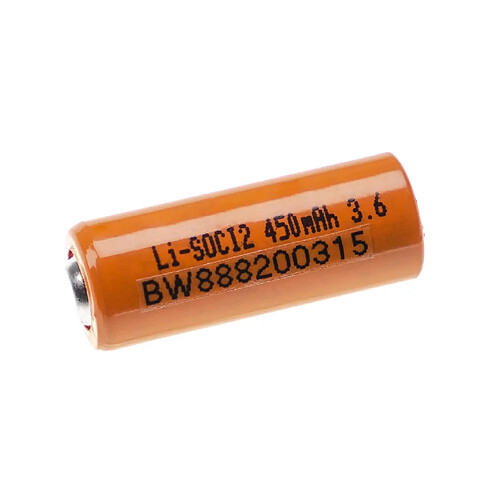 vhbw Pile au lithium ER10280 - Pile primaire (450mAh, 3,6V, Li-SOCl2)