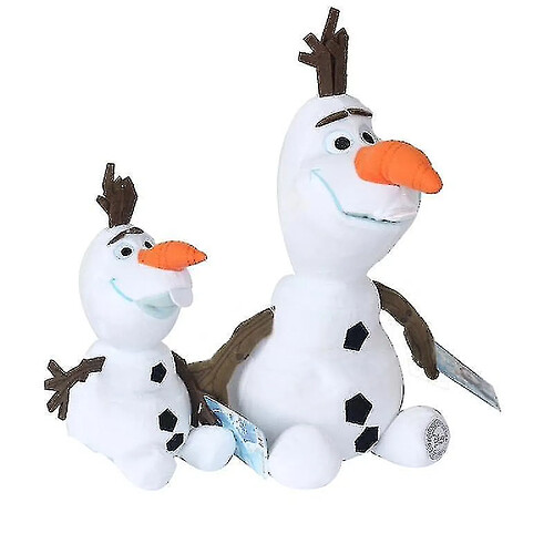 Universal Snowman en peluche en peluche, poupées animaux doux50cm