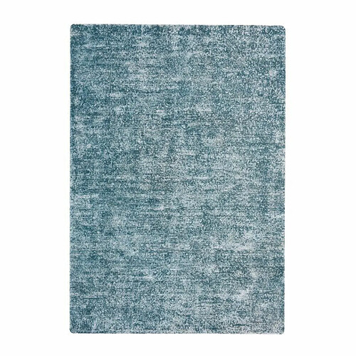 Paris Prix Tapis Vintage Tissé à la Main Etna Bleu Pétrole 80 x 150 cm