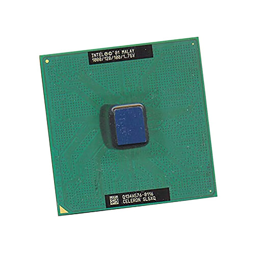 Processeur CPU Intel SL5XQ Celeron 1.0Ghz 128Ko 100Mhz Socket 370 PC · Occasion