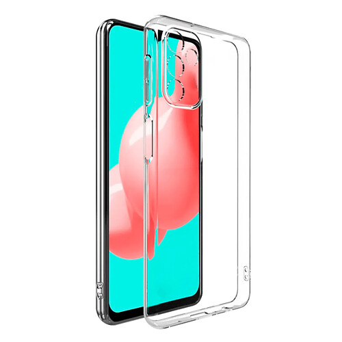 PHONECARE Coque Silicone Liquide pour Samsung Galaxy A04s - Transparent