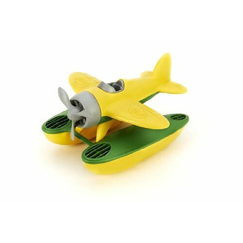 Green Toys - 66061 - Véhicule Miniature - Modèle Simple - Seaplane - Jaune