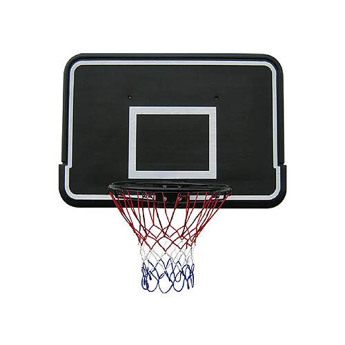 Vente-Unique Panier de basket mural KEMBA noir - L112 x l3,5 x H72,5 cm