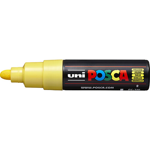 POSCA Marqueur à pigment PC-7M, jaune ()