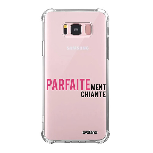 Coque Samsung Galaxy S8 anti-choc souple avec angles renforcés transparente Parfaitement chiante Evetane