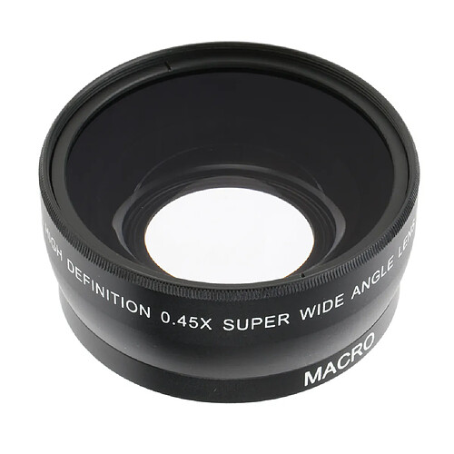 Objectif macro grand angle 55mm