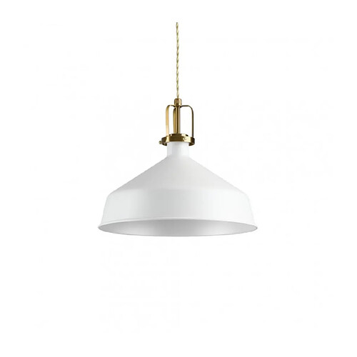 Ideal Lux Suspension Eris-2 Métal blanc 1 ampoule 39cm