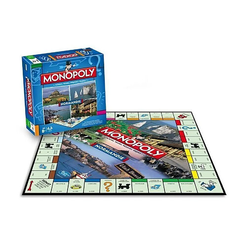 Winning Moves MONOPOLY Normandie - Jeu de societe - Version francaise