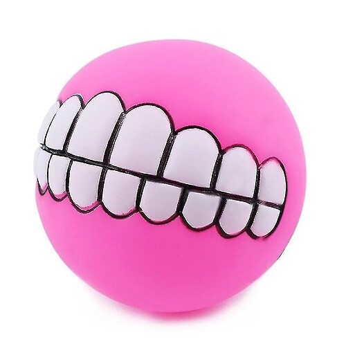 Chien De Compagnie Chiot Boule Dents Silicone Mâcher Jouets Son Nouveauté Jouer Jouets Drôles Accessoires Pour Chiens Jouets Pour Chiens Pour Grands Chiens