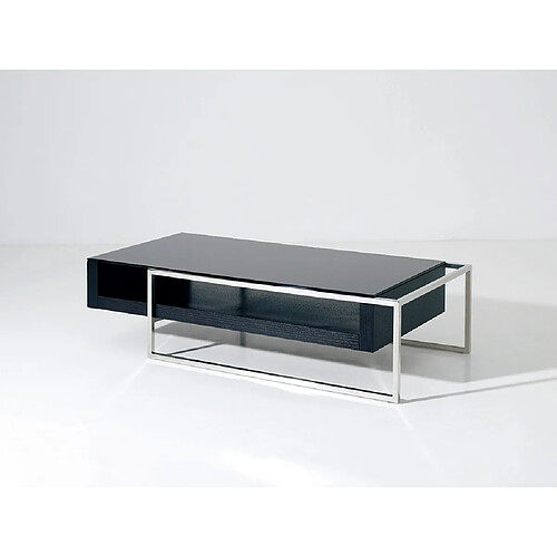 Habitat Et Jardin Table basse Julie - 130 x 63.8 x 33.7 cm - Noir