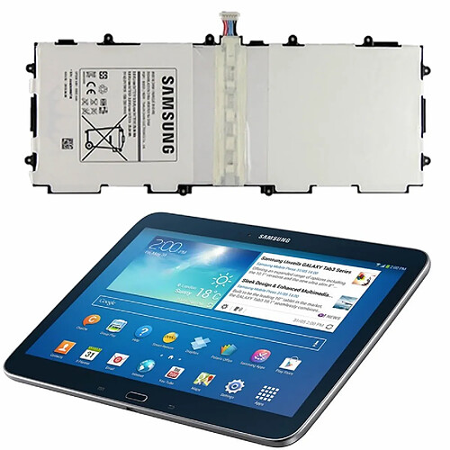 ORIGINAL SAMSUNG T4500E Batterie GALAXY TAB 3 10.1 P5200 P5210 P5213 6800mAh