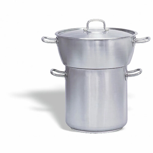 Couscoussier Inox Bombé 24 litres - Pujadas - Inox