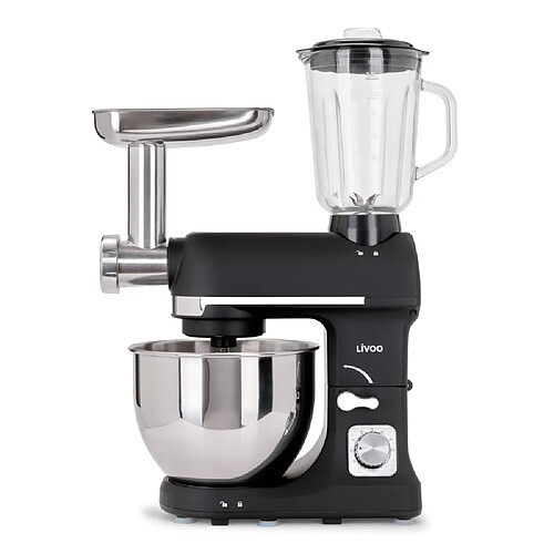 Robot pâtissier 5l 1000w noir - DOP189N - LIVOO