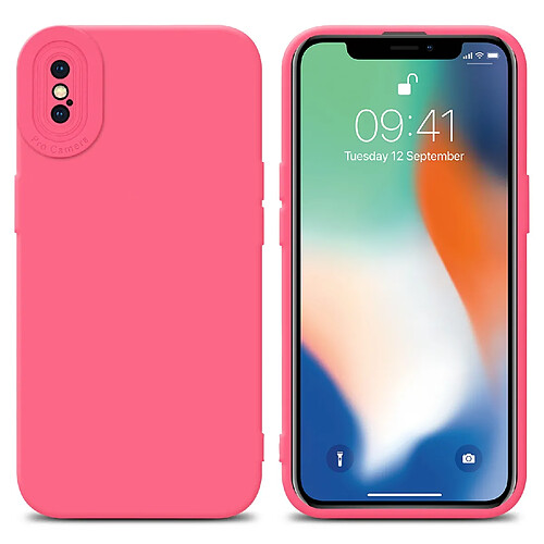 Cadorabo Coque iPhone XS MAX Etui en Rouge