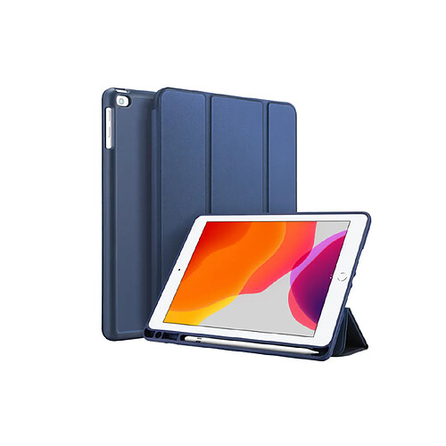 C05 1PCS Type Flip AVEC SLOT PEN COUVERTURE DE PROTECTION SMART SMART TABLET DE TABLET DE TABLET DE TAILLE DE TRANSFORMITÉ SUR LES SCRATS POUR IPAD 7/8 10.2 Pouce 2019