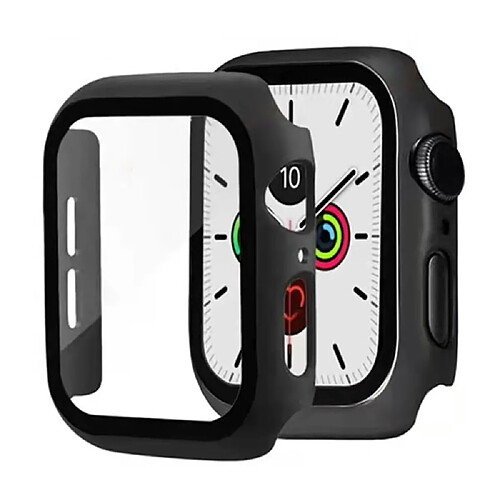 Coque en TPU intégré noir pour votre Apple Watch Series 7 41mm