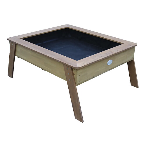 AXI Linda Table de Culture en bois avec Bac & Voile de Jardin | Potager sur Pied / Jardinière en marron | Peut aussi être utilisé comme table de sable pour les enfants