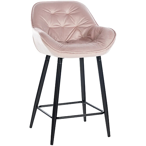 Non Tabouret de bar Gibson velours