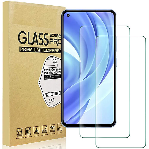 Verres Trempes X2 Pour Xiaomi Mi 11 Lite 5G NE Little Boutik®